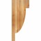Ekena Millwork Alpine Rough Sawn Corbel, Western Red Cedar, 4"W x 12"D x 28"H COR04X12X28ALP00RWR - alternate 3